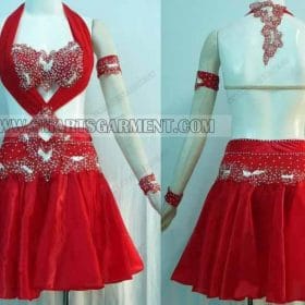 discount latin competition dance clothes,hot sale latin dance outfits:LD-SG314