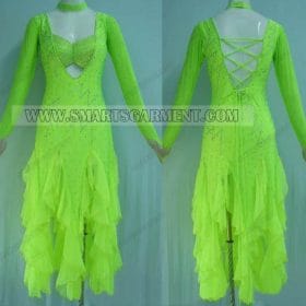 latin dancing clothes outlet,big size latin competition dance garment:LD-SG315