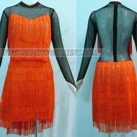 quality latin dancing apparels,big size latin competition dance clothes:LD-SG317