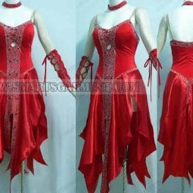 tailor made latin competition dance apparels,brand new latin dance clothes:LD-SG