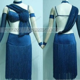 latin dancing apparels for kids,latin competition dance outfits for children:LD-