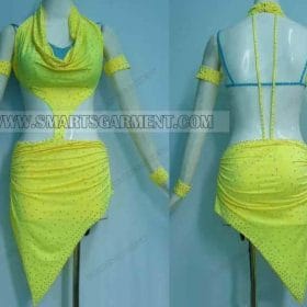 latin competition dance apparels for kids,latin dance outfits outlet:LD-SG348