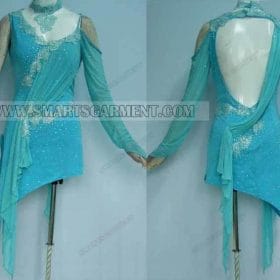 latin dancing clothes shop,latin competition dance clothing for women:LD-SG356