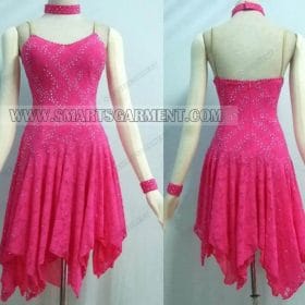 big size latin dancing clothes,cheap latin competition dance clothing:LD-SG360