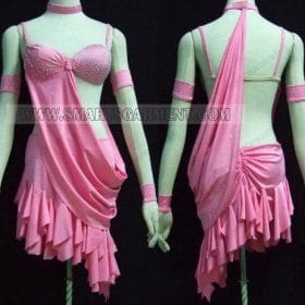sexy latin dancing apparels,tailor made latin competition dance garment:LD-SG365