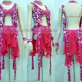 fashion latin dancing apparels,latin competition dance outfits for kids:LD-SG370