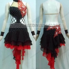 latin dancing clothes shop,custom made latin competition dance wear:LD-SG374