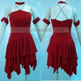 sexy latin competition dance clothes,latin dance clothing for children:LD-SG38