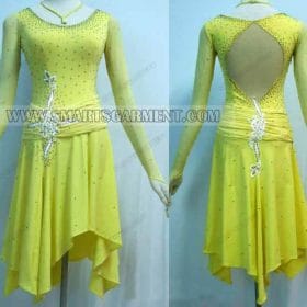 discount latin dancing apparels,latin competition dance costumes for children:LD