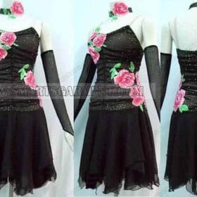 latin dancing apparels outlet,latin competition dance apparels for women:LD-SG38