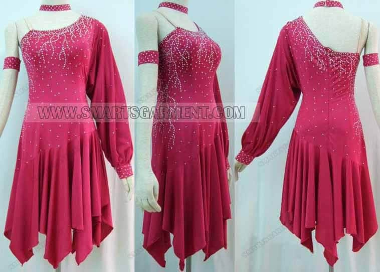 plus size latin dancing apparels,brand new latin competition dance clothes:LD-SG