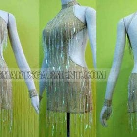 big size latin dancing apparels,plus size latin competition dance outfits:LD-SG3