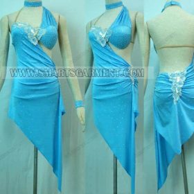 sexy latin dancing apparels,plus size latin competition dance dresses:LD-SG408