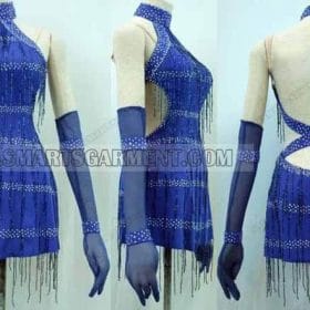 custom made latin competition dance clothes,fashion latin dance clothing:LD-SG41