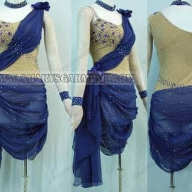 tailor made latin dancing apparels,sexy latin competition dance garment:LD-SG417