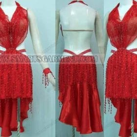 latin competition dance apparels shop,latin dance clothes for children:LD-SG418