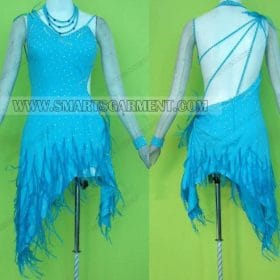 big size latin dancing apparels,latin competition dance garment outlet:LD-SG461