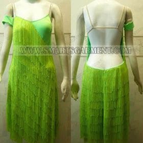 Inexpensive latin dancing clothes,customized latin competition dance clothes:LD-