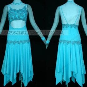 latin dancing clothes store,latin competition dance clothes for children:LD-SG47