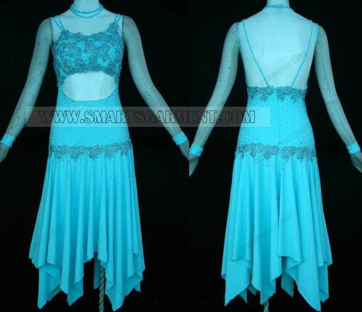 latin dancing clothes store,latin competition dance clothes for children:LD-SG47