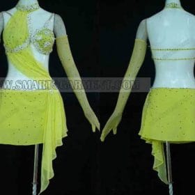 Inexpensive latin dancing apparels,latin competition dance attire for kids:LD-SG