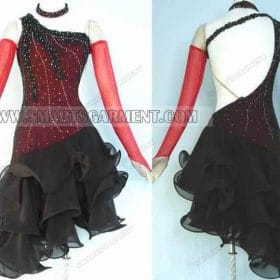latin competition dance clothes outlet,quality latin dance costumes:LD-SG483