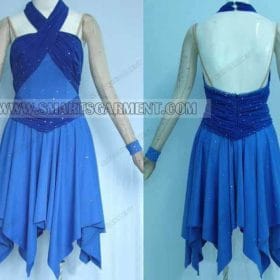 latin competition dance clothes for kids,discount latin dance clothing:LD-SG486