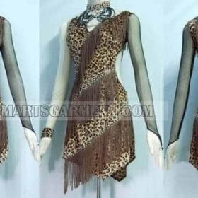customized latin dancing apparels,big size latin dancing performance wear:LD-SG4