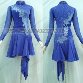 latin competition dance apparels for sale,latin dance garment for kids:LD-SG493