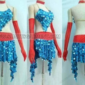 plus size latin dancing apparels,discount latin competition dance apparels:LD-SG