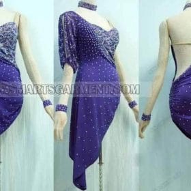 selling latin competition dance apparels,custom made latin dance dresses:LD-SG52