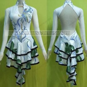 latin competition dance clothes for kids,latin dance outfits store:LD-SG533