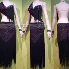 latin dancing clothes store,personalized latin competition dance dresses:LD-SG54