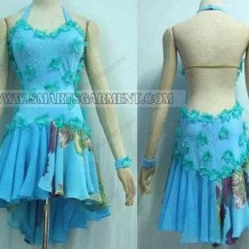 tailor made latin dancing apparels,selling latin competition dance outfits:LD-SG