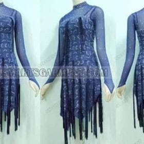 selling latin dancing clothes,quality latin competition dance costumes:LD-SG545