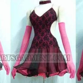 latin dancing clothes for kids,customized latin dancing performance wear:LD-SG55