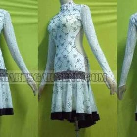 tailor made latin competition dance apparels,customized latin dance costumes:LD-