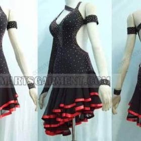 selling latin dancing apparels,latin competition dance costumes for competition: