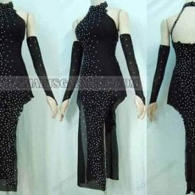 latin dancing clothes for children,plus size latin competition dance attire:LD-S