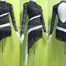 latin dancing clothes for children,custom made latin competition dance wear:LD-S