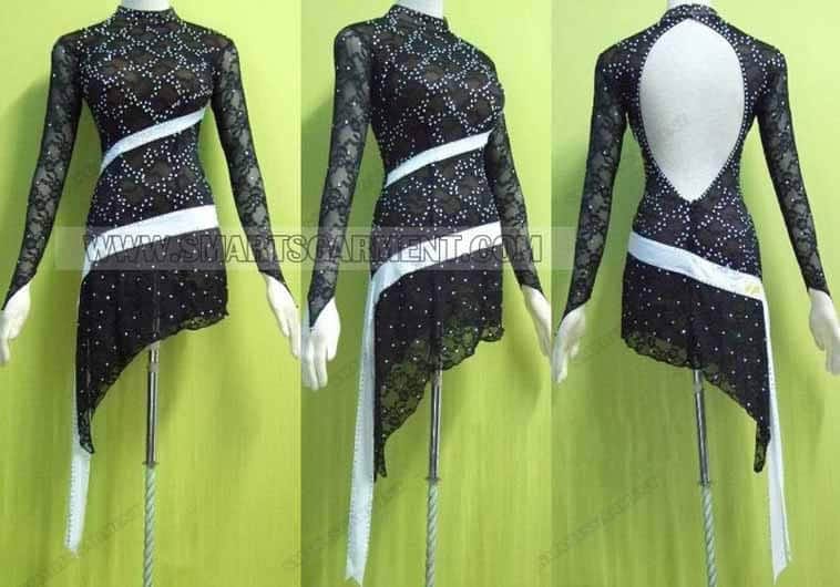 latin dancing clothes for children,custom made latin competition dance wear:LD-S