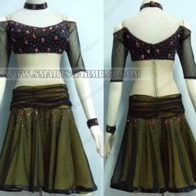 selling latin dancing apparels,discount latin competition dance outfits:LD-SG596