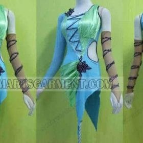 latin dancing apparels outlet,latin competition dance clothes for women:LD-SG607