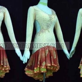 latin dancing clothes for children,brand new latin competition dance garment:LD-