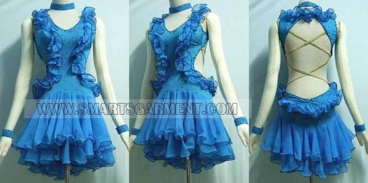 sexy latin dancing clothes,personalized latin competition dance attire:LD-SG624