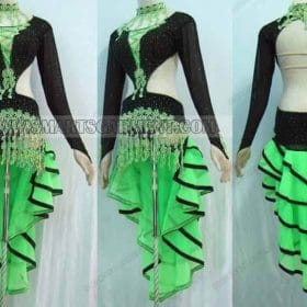 latin dancing clothes for kids,plus size latin competition dance clothes:LD-SG63