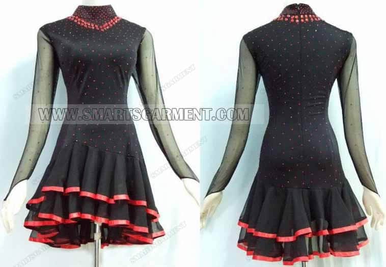 sexy latin dancing clothes,cheap latin competition dance dresses:LD-SG635