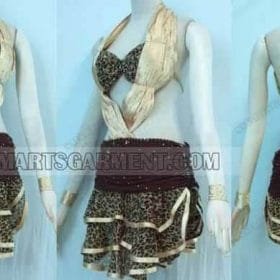latin dancing clothes,personalized latin competition dance costumes:LD-SG637