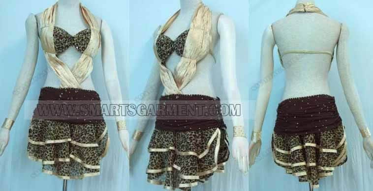 latin dancing clothes,personalized latin competition dance costumes:LD-SG637