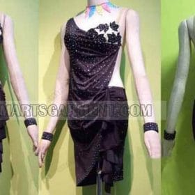 Inexpensive latin dancing apparels,hot sale latin competition dance outfits:LD-S
